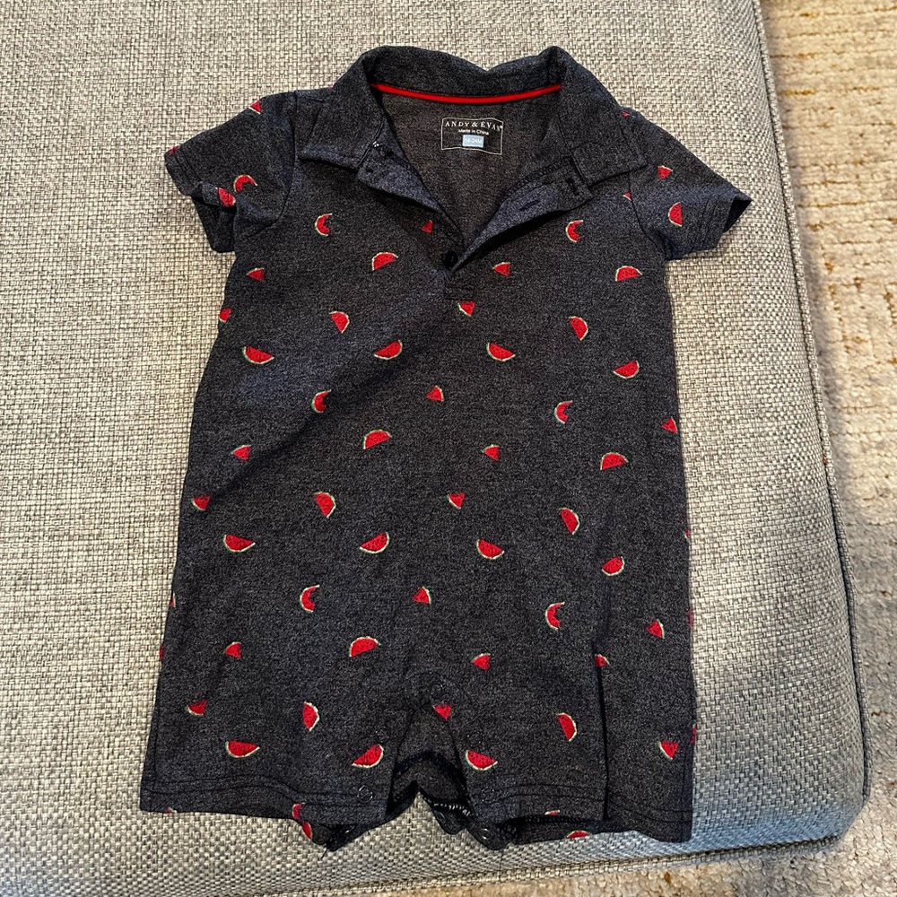 Andy & Evan Watermelon outfit. So cute!